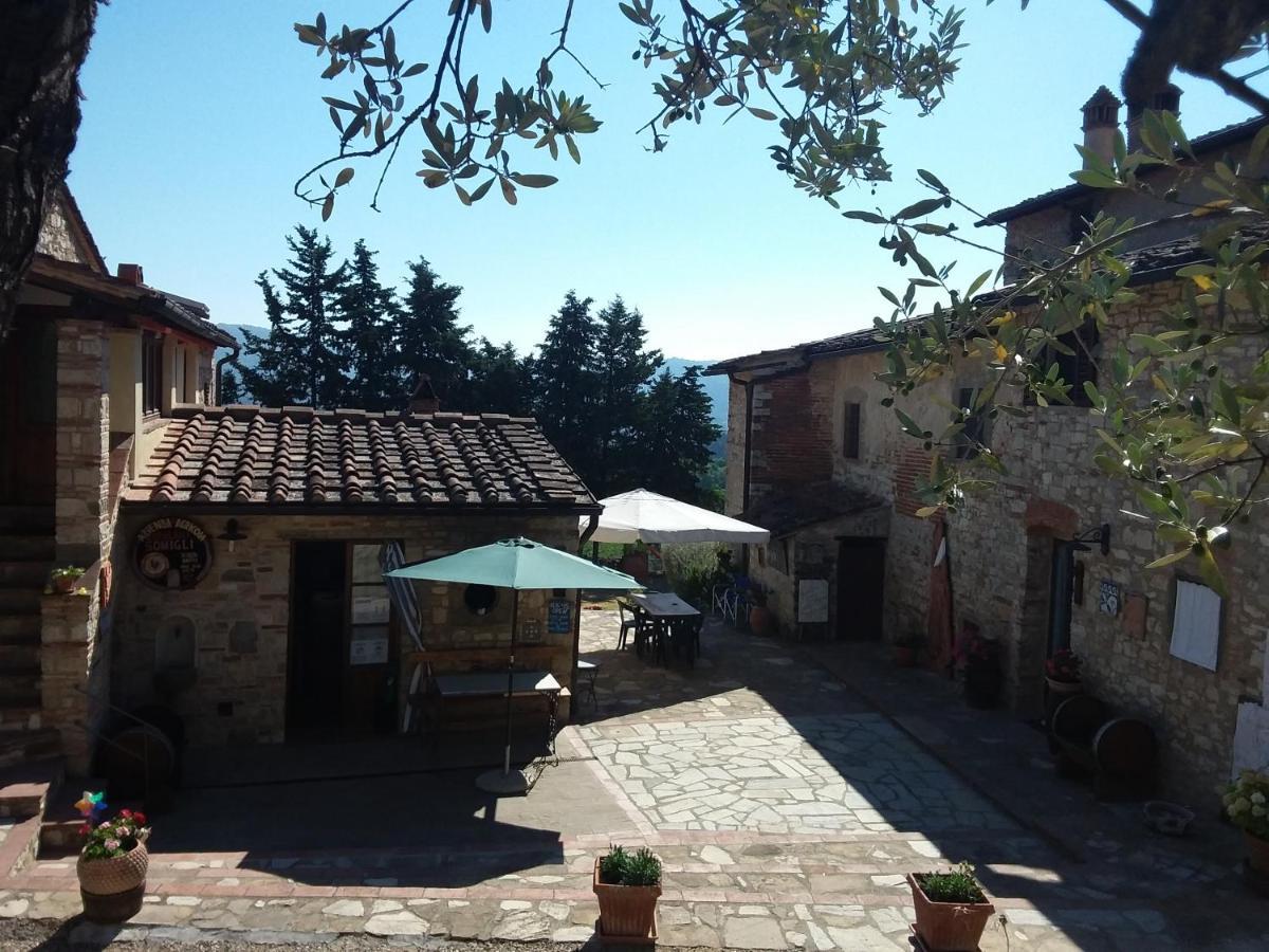 Hotel Agriturismo Podere Somigli Di Lorenzo Correani Greve in Chianti Exterior foto